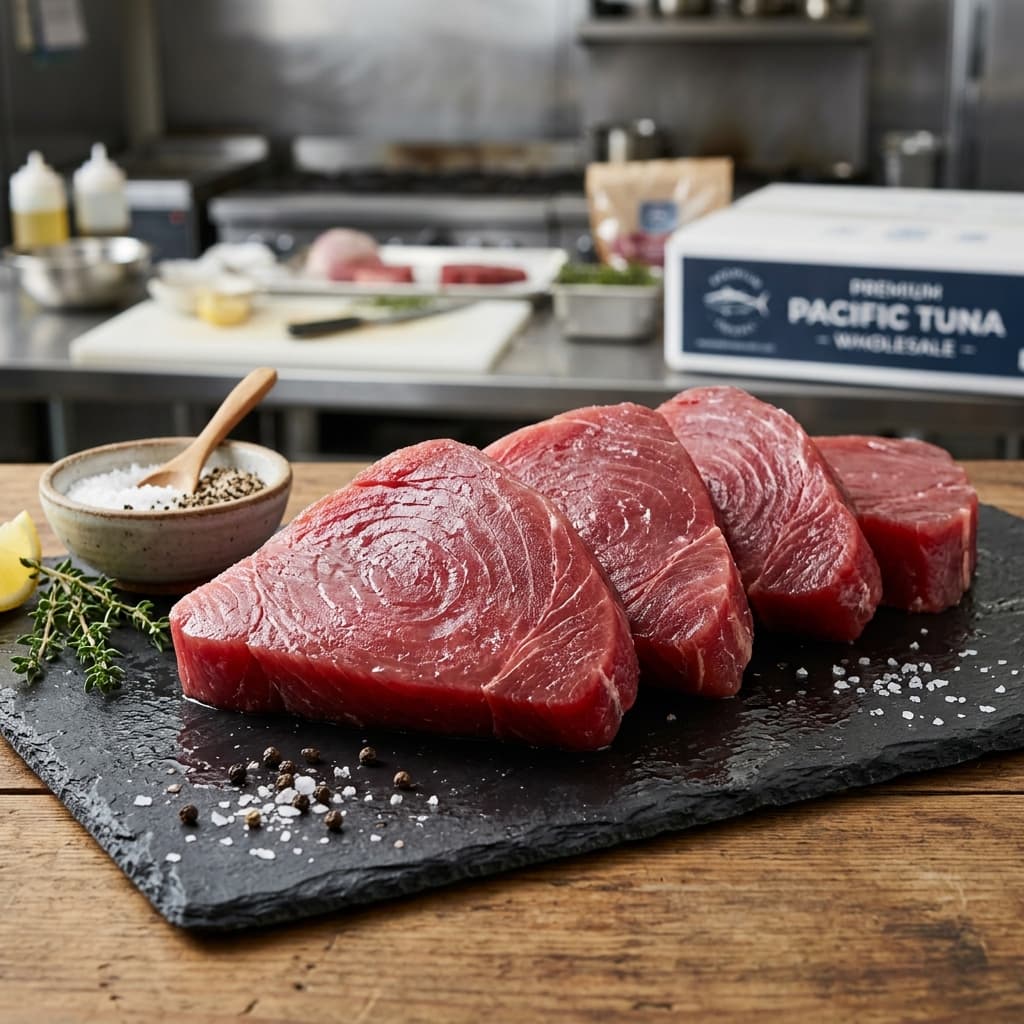 Yellowfin Tuna Steaks — premium product from Arz Qammar